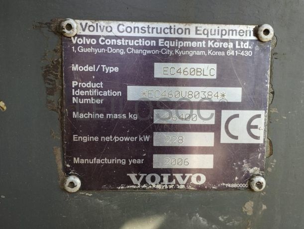 Escavadeira Volvo EC460BLC ·