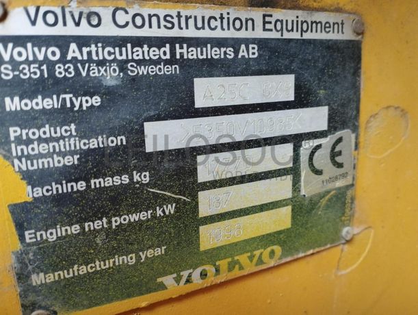 Dumper Volvo A25C 6X6 ·