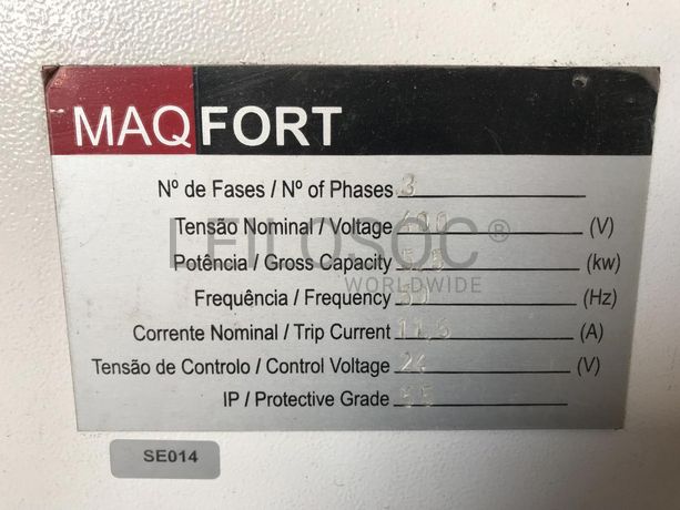 Quinadeira Hidráulica Maqfort