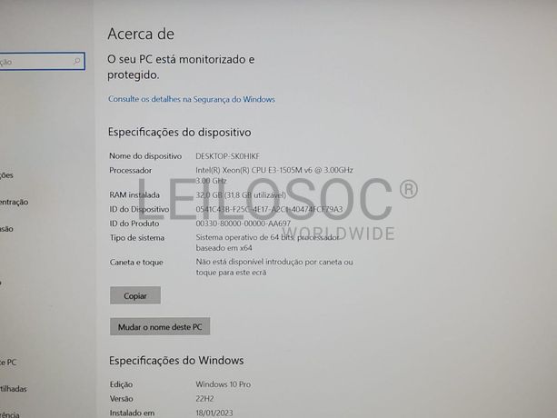 Portátil Workstation Fujitsu Celsius H770