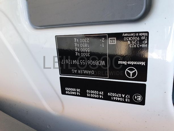 Mercedes-Benz 518 CDI · Ano 2009