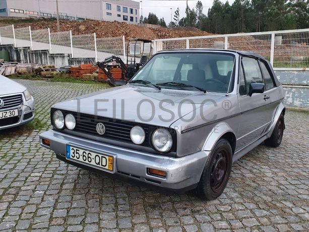 Volkswagen Golf Cabrio 1.8 GTI · Ano 1989