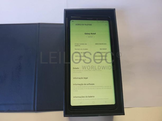 Telemóvel Samsung Galaxy Note 9