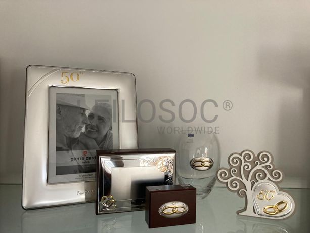 Caixas 25 Anos + Bibelot 50 Anos + Jarra 50 Anos + Moldura