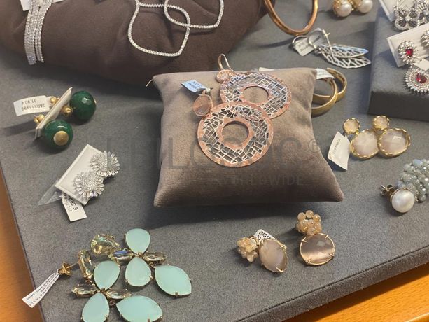 Brincos em prata e outros materiais