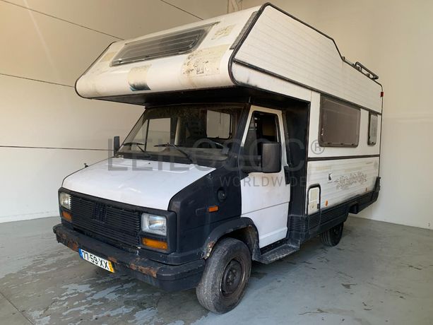 Autocaravana Fiat Ducato 2.4D · Ano 1987