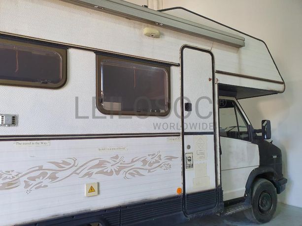 Autocaravana Fiat Ducato 2.4D · Ano 1987