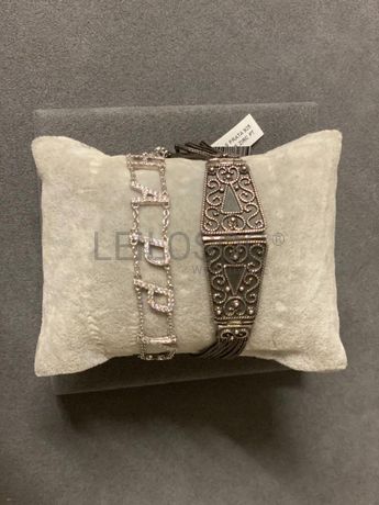 Pulseiras em prata e outros materiais