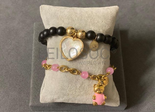 Pulseiras em prata e outros materiais