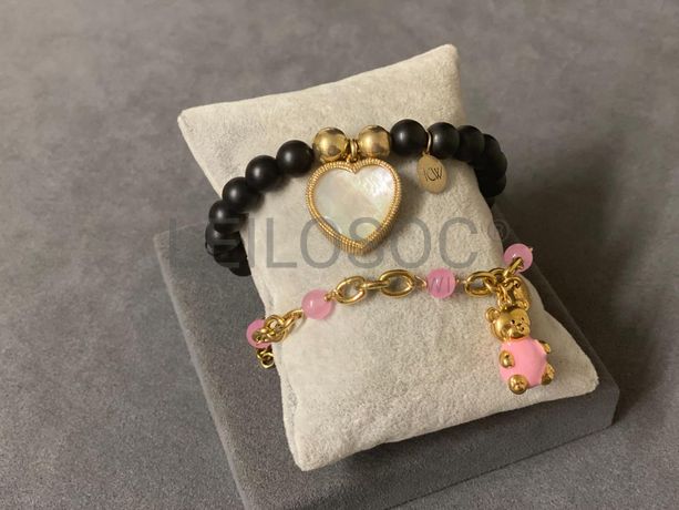 Pulseiras em prata e outros materiais