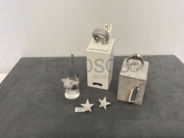 Anéis + Par de Brincos