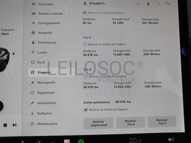 Tesla Model 3 Elétrico · Ano 2020