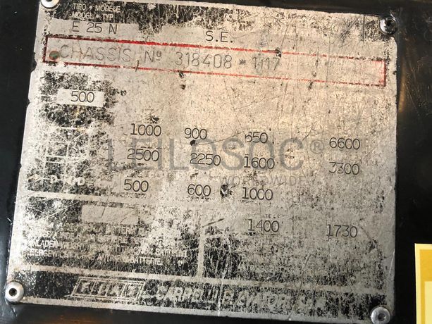 Empilhador Elétrico Fiat E25N · 2500KG