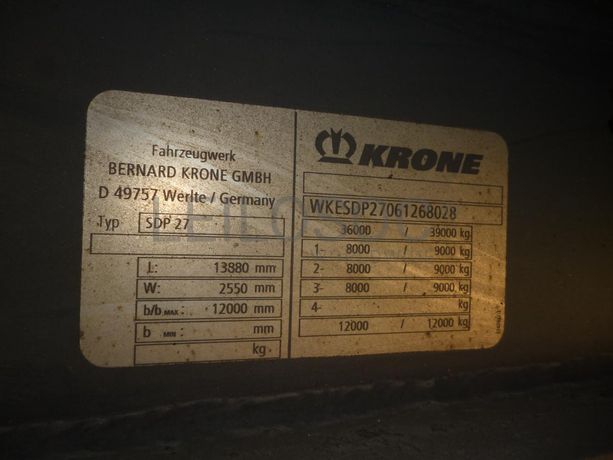 Semirreboque KRONE