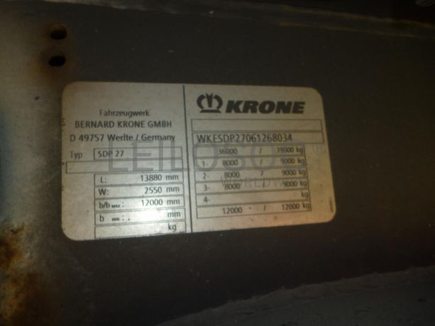 Semirreboque KRONE