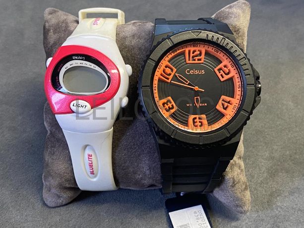 Relógios CELSUS e TEKDAY
