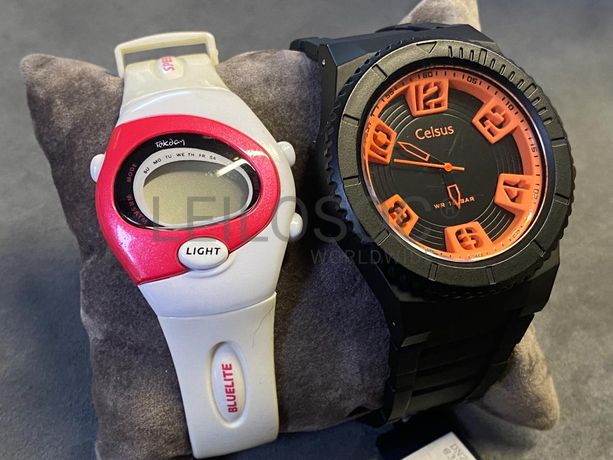 Relógios CELSUS e TEKDAY