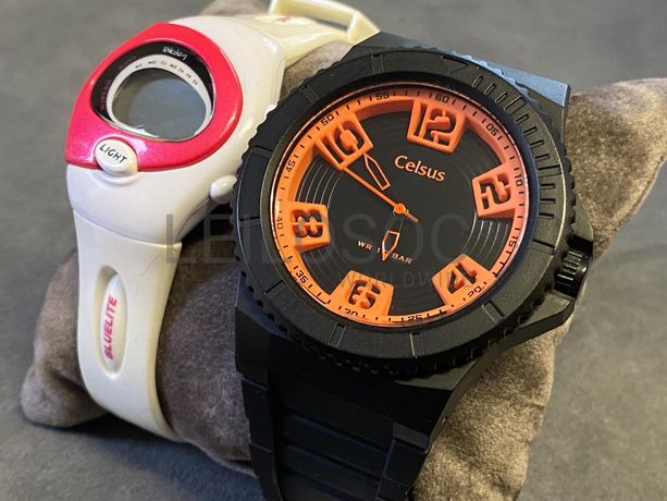 Relógios CELSUS e TEKDAY