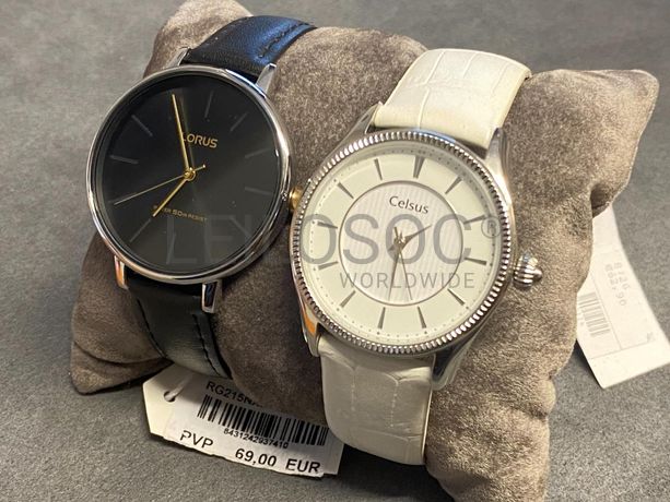 Relógios CELSUS e LORUS