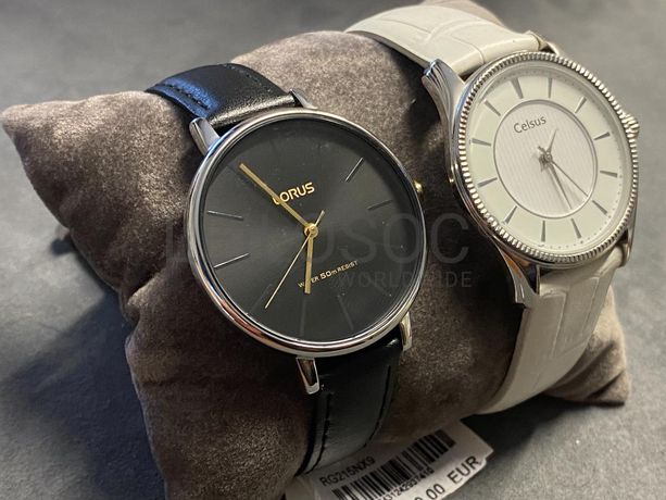 Relógios CELSUS e LORUS