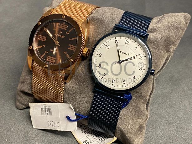 Relógios CELSUS e NOWLEY