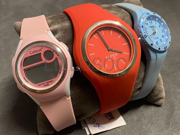Relógios CELSUS, ALFEX E TEKDAY
