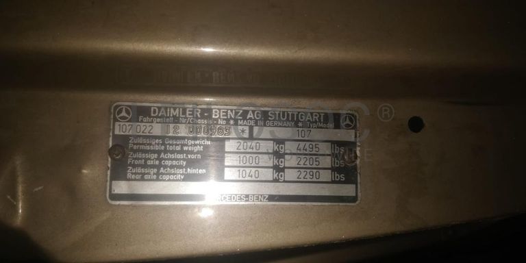 Mercedes-Benz 280 SLC · Ano 1975