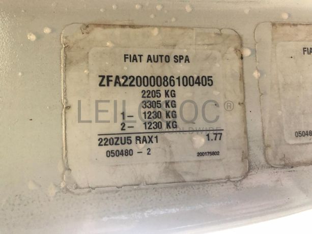 Fiat Scudo 1.9D · Ano 2004