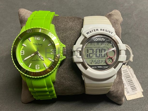 Relógios Tekday e Lorus
