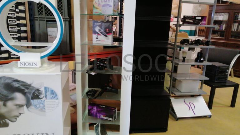 Equipamentos · Mobiliário · Acessórios · Indústria de Cabeleireiros