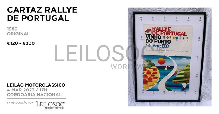 Cartaz RALLYE DE PORTUGAL