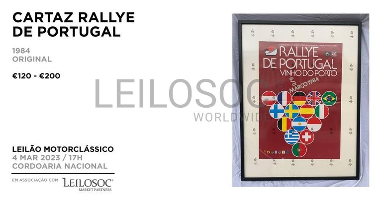 Cartaz RALLYE DE PORTUGAL