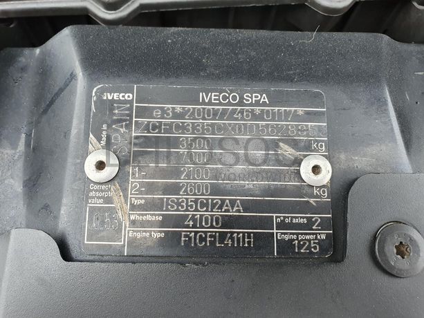 Iveco Daily 35-170 · Ano 2016