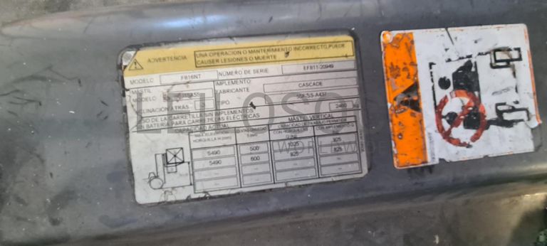 Empilhador Elétrico Mitsubishi FB16NT