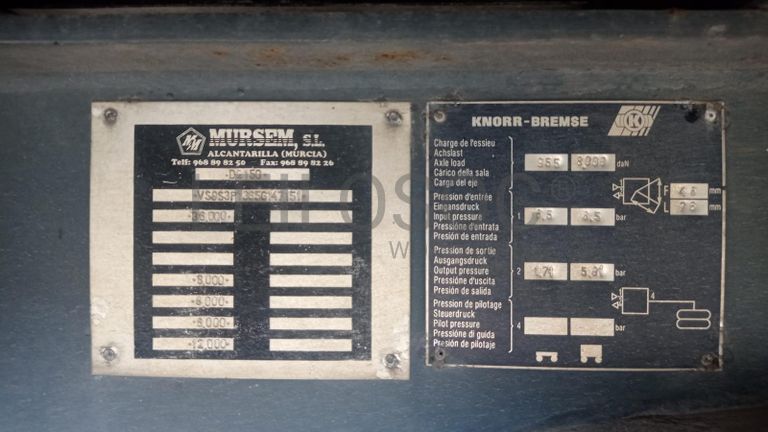 Semirreboque Mursem · Ano 2006