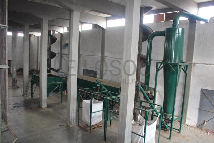 Linha de limpeza e secagem de caroço de azeitona FN15