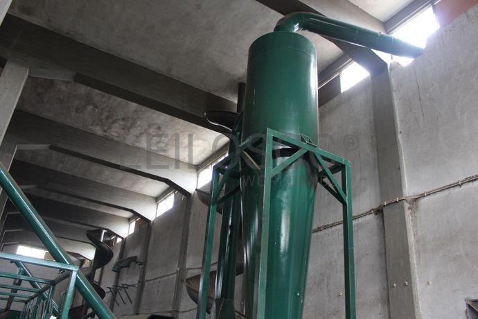 Linha de limpeza e secagem de caroço de azeitona FN15