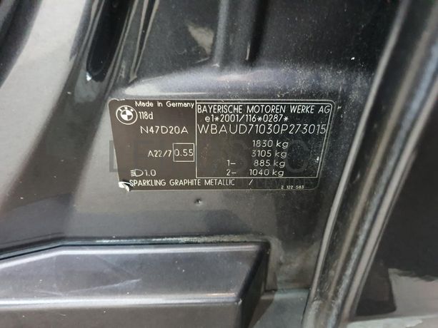 BMW 118D · Ano 2008