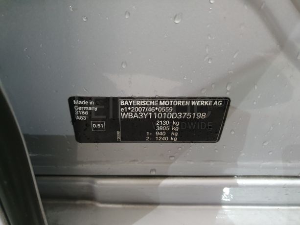 BMW 318D GT · Ano 2013