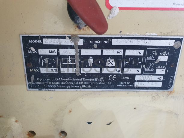 Plataforma Elevatória JLG GS-20ES