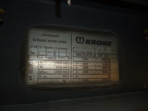 Semirreboque KRONE