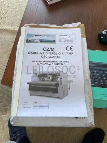 Máquina Corte Comelz Modelo CZ/M