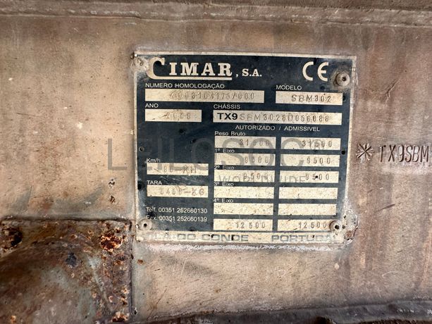 Semirreboque Basculante CIMAR SBM