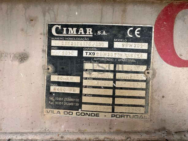 Semirreboque Basculante CIMAR SBM