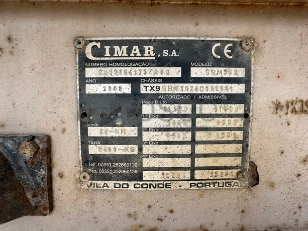 Semirreboque Basculante CIMAR SBM