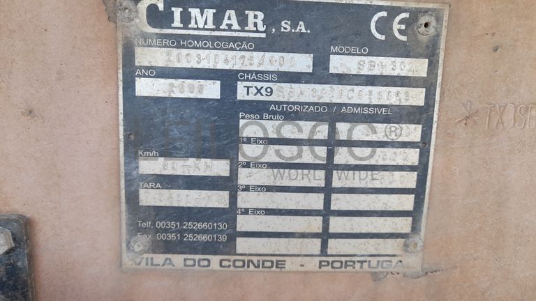 Semirreboque Basculante CIMAR SBM