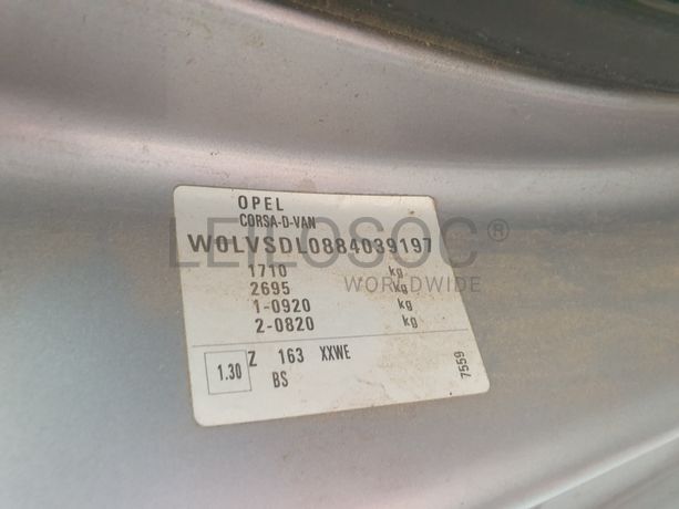 Opel Corsa 1.3 CDTI · Ano 2007