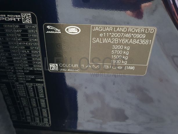 Land Rover Ranger Rover Sport 2.0 Si4 PHEV HSE · Ano 2019