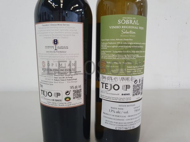 Garrafas Vinho