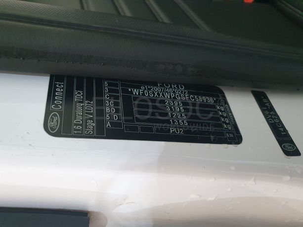 Ford Transit Connect 1.6 TDCI · Ano 2015